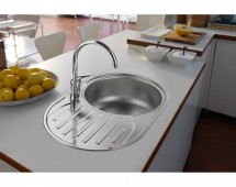 Мойка кухонная врезная "Franke POLAR PXN 611-71", овальное, крыло, 710х450